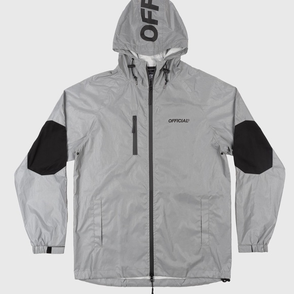 silver reflective coat